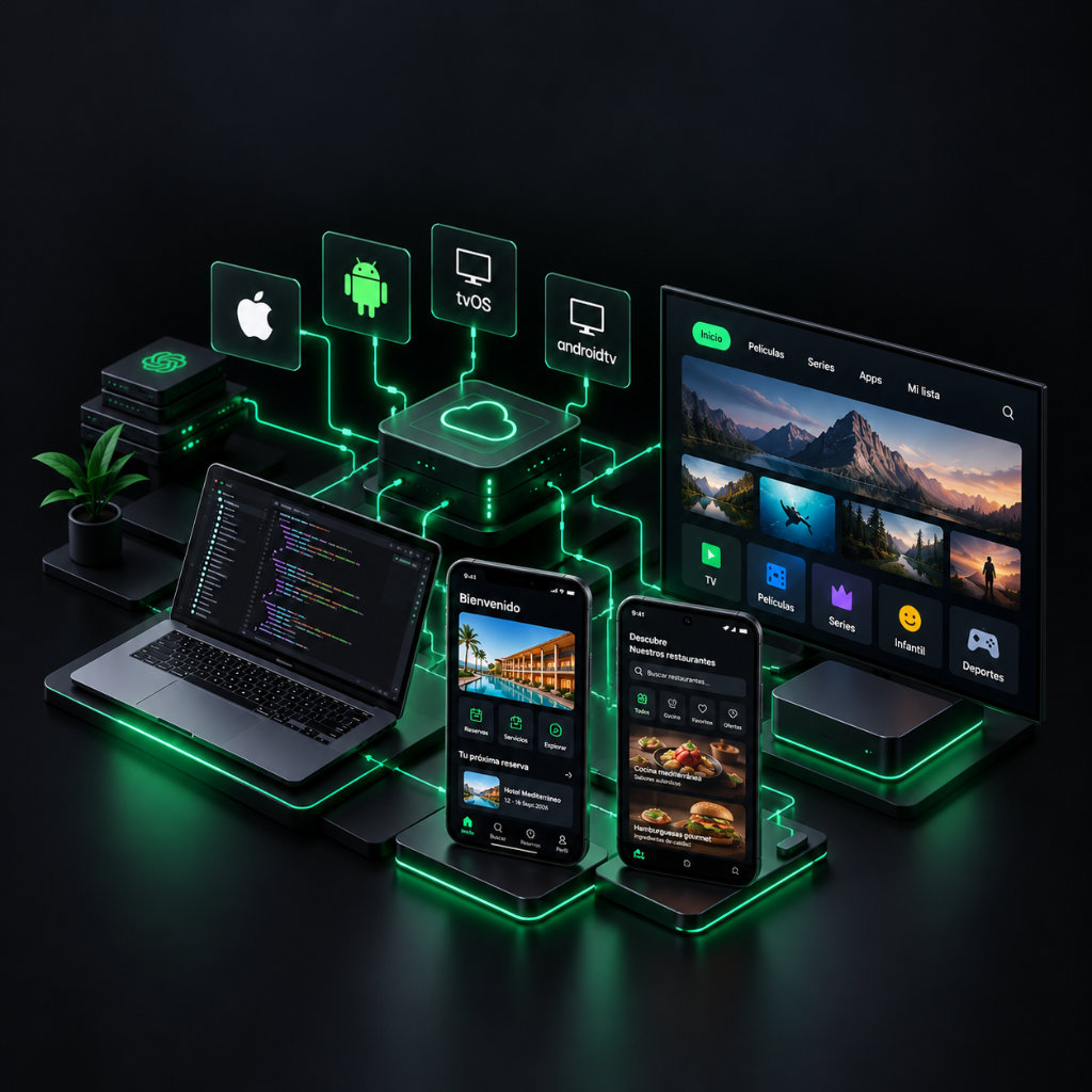 Mobile and TV app development across iOS, Android, Android TV, and tvOS at Basgrani